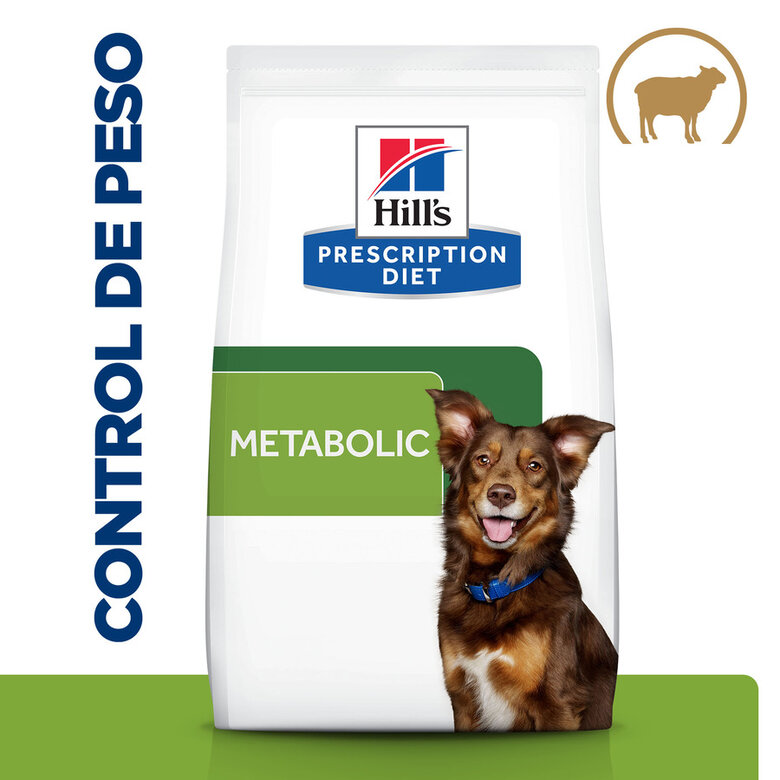 Hill’s Prescription Diet Metabolic cordeiro e arroz ração para cães, , large image number null